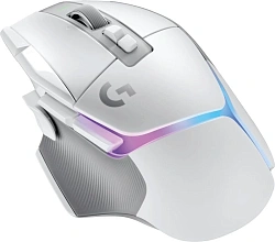 Мышь Logitech G502 X Plus белый оптическая 25600dpi беспров. USB 13but (910-006173)