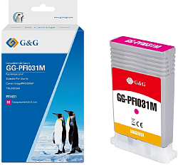 Картридж струйный G&G GG-PFI031M PFI-031M пурп.пигм. (55мл) для Canon imagePROGRAF TM-240/340