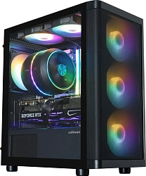 Корпус Zalman M4 SE черный без БП mATX 6x120mm 2xUSB2.0 1xUSB3.0 audio bott PSU