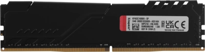 Память DDR4 8GB 3200MHz Kingston KF432C16BB/8-SP Fury Beast RTL Gaming PC4-25600 CL16 DIMM 288-pin 1.35В Intel single rank с радиатором Ret