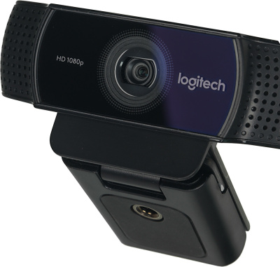 Камера Web Logitech Pro Stream C922 черный 3Mpix (1920x1080) USB2.0 с микрофоном (960-001088)