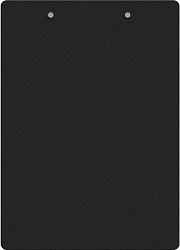 Папка-планшет Silwerhof Eco SE-PD6003/BLK A4 пластик 1мм черный