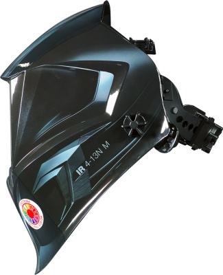 Маска сварщика Fubag IR 4-13N M филь.:хамел. см.экр.100x65мм черный (38438)