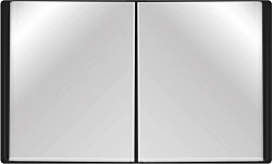 Папка с 100 прозр.вклад. Silwerhof Eco SE-V100BLK A4 пластик 0.7мм черный