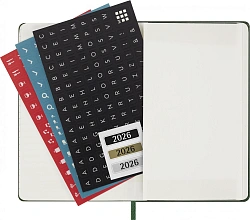Ежедневник Moleskine CLASSIC Pocket 90x140мм 400стр. зеленый