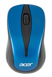 Мышь Acer OMR132 синий/черный оптическая 1000dpi беспров. USB для ноутбука 3but (ZL.MCEEE.01F)