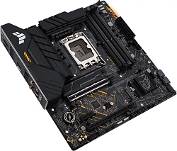 Материнская плата Asus TUF GAMING B660M-PLUS WIFI D4 Soc-1700 Intel B660 4xDDR4 mATX AC`97 8ch(7.1) 2.5Gg RAID+HDMI+DP