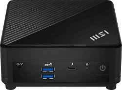 Неттоп MSI Cubi 5 1M-464BRU Core 3 100U (1.2) Graphics без ОС 2.5xGbitEth+1xGbitEth WiFi BT 65W черный (936-B0A821-464)