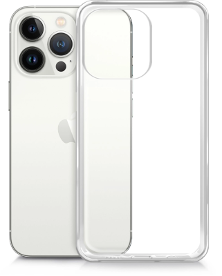 Чехол (клип-кейс) BoraSCO для Apple iPhone 13 Pro прозрачный (40438)
