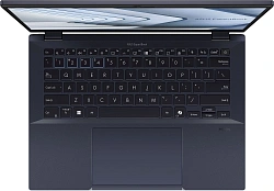 Ноутбук Asus ExpertBook B5 B5404CMA-QN0401X Core Ultra 7 155U 16Gb SSD1Tb Intel Graphics 14" IPS WQXGA (2560x1600) Windows 11 Pro black WiFi BT Cam (90NX06R1-M00EB0)
