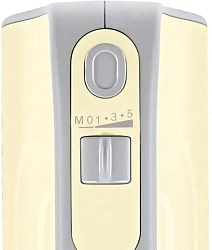 Миксер ручной Bosch MFQ40301 500Вт бежевый/серый