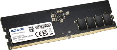 Память DDR5 16GB 4800MHz A-Data AD5U480016G-S RTL PC5-38400 CL40 DIMM 288-pin 1.1В single rank Ret