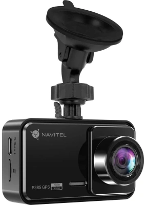 Видеорегистратор Navitel R385 GPS черный 1440x2560 1440p 140гр. GPS CV7327