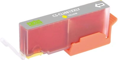 Картридж струйный Cactus CS-CLI481XXLY CLI-481XLY желтый (12.2мл) для Canon Pixma TR7540/TR8540/TS6140/TS8140