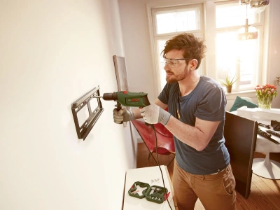 Дрель ударная Bosch EasyImpact 600 600Вт патрон:быстрозажимной реверс (кейс в комплекте) (0603133020)
