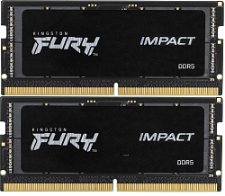 Память DDR5 2x8GB 4800MHz Kingston KF548S38IBK2-16 Fury Impact RTL PC5-38400 CL38 SO-DIMM 262-pin 1.1В kit single rank Ret