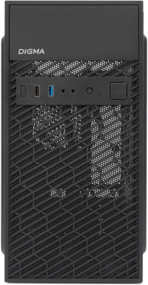 Корпус Digma DCC-MN303 черный без БП mATX 1x80mm 2x120mm 1xUSB2.0 1xUSB3.0 audio