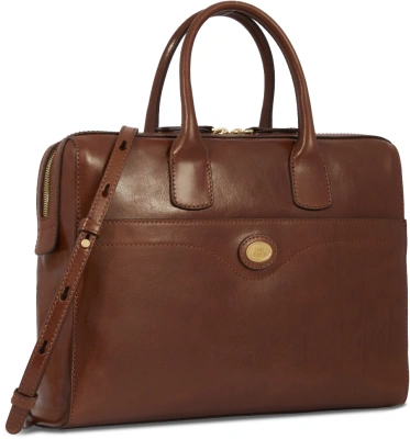 Сумка женская The Bridge Story Donna 04276101/14 с отделением для ноутбука коричневый натур.кожа