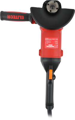 Углошлифовальная машина Elitech МШУ 1415 1400Вт 7500об/мин рез.шпин.:M14 d=150мм (180247)