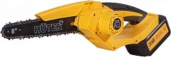 Цепная пила Huter ELS ELS-20/8-Li-2К-BL дл.шины:8" (20cm) 2аккум. 4Ач ЗУ (70/10/40)