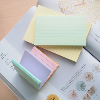 Блок самоклеящийся бумажный Stick`n Magic 21577 76x76мм 100лист. 70г/м2 пастель 4цв.в упак. в линейку