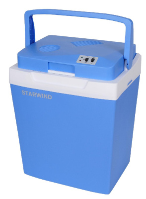 Автохолодильник Starwind CB-117 29л 48Вт синий/серый