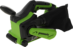 Ленточная шлифовальная машина Greenworks G24BS шир.ленты 76мм (3100607)