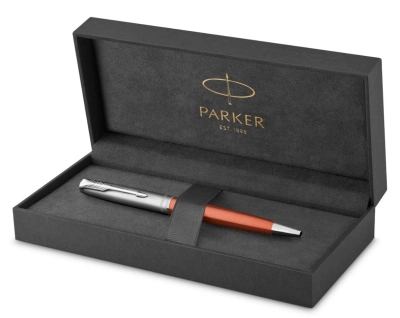 Ручка шариков. Parker Sonnet Essentials SB K545 (CW2169361) LaqOrange CT M черн. черн. подар.кор.