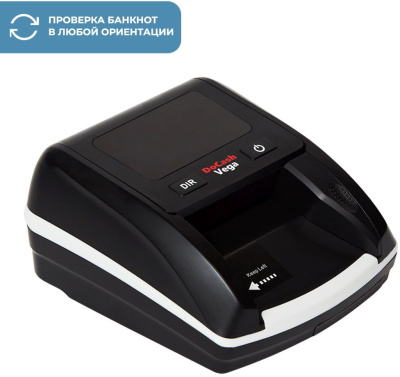 Детектор банкнот DoCash Vega 13566 автоматический рубли АКБ
