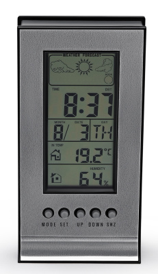 Погодная станция Buro H106AB серебристый