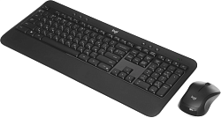 Клавиатура + мышь Logitech MK540 клав:черный мышь:черный USB беспроводная slim Multimedia (920-008691)