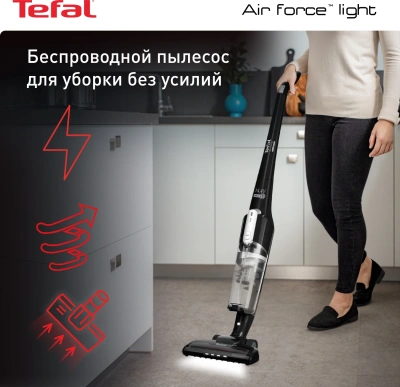 Пылесос Tefal Air Force Light TY6545RH черный