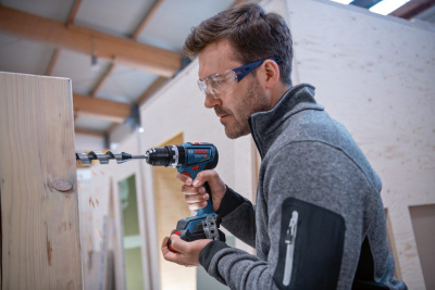 Дрель-шуруповерт Bosch GSB 18V-90 аккум. патрон:быстрозажимной (06019K6100)