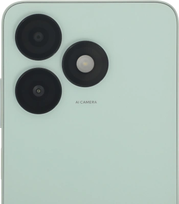 Смартфон Itel A667LP A50 64Gb 3Gb зеленый моноблок 3G 4G 2Sim 6.6" 720x1612 Android 14 8Mpix 802.11 b/g/n GPS GSM900/1800 GSM1900 A-GPS microSD max512Gb