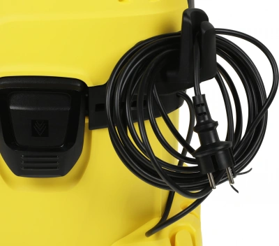 Строительный пылесос Karcher WD 4 V-20/5/22 1000Вт (уборка: сухая/сбор воды) желтый