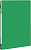 Папка метал.пруж.скоросш. Бюрократ -PZ05PGREEN A4 пластик 0.5мм торц.наклейка зеленый