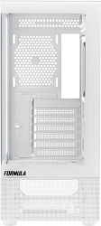 Корпус Formula Crystal Z1 белый без БП ATX 3x120mm 2xUSB2.0 1xUSB3.0 audio bott PSU