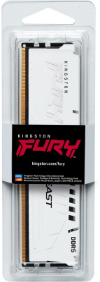 Память DDR5 16GB 5200MHz Kingston KF552C36BWE-16 Fury Beast Expo RTL Gaming PC5-41600 CL36 DIMM 288-pin 1.25В kit single rank с радиатором Ret