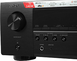Ресивер AV Denon AVR-S760H 7.2 черный