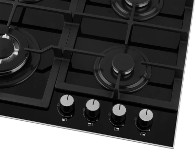 Газовая варочная поверхность Weissgauff HGG 641 BGV черный
