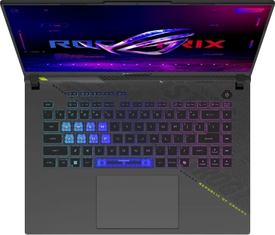 Ноутбук Asus ROG Strix G16 G614FR-S5054 Ryzen 9 9955HX 32Gb SSD1Tb NVIDIA GeForce RTX5070Ti 12Gb 16" IPS 2.5K (2560x1600) без ОС grey WiFi BT Cam (90NR0NK8-M002E0)