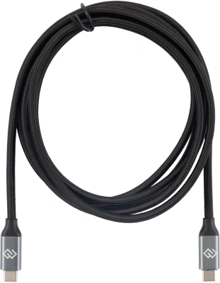 Кабель Digma D-TYPE-C-USB3.2-100W-4K-2M USB Type-C (m)-USB Type-C (m) 2м черный