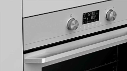 Духовой шкаф Электрический Haier HOQ-K5AAN3GG серый/серебристый