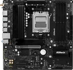 Материнская плата Asrock B850M PRO-A WIFI Socket AM5 AMD B850 4xDDR5 mATX AC`97 8ch(7.1) 2.5Gg RAID+HDMI+DP