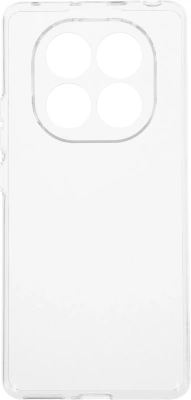 Чехол (клип-кейс) BoraSCO для Xiaomi Redmi Note 14 Pro 4G Silicone Case прозрачный (74847)