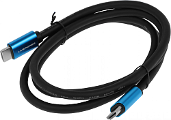 Кабель аудио-видео Premier 11236 HDMI (m)/HDMI (m) 1.5м. позолоч.конт. черный