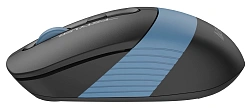 Мышь A4Tech Fstyler FB10C черный/синий оптическая 2000dpi беспров. BT/Radio USB 4but (FB10C ASH BLUE)