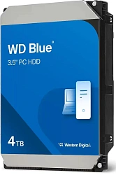 Жесткий диск WD SATA-III 4TB WD40EZZX Desktop Blue (5400rpm) 128Mb 3.5"