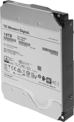 Жесткий диск WD SAS 3.0 18TB 0F38362 WUH721818AL5204 Server Ultrastar DC HC550 512E (7200rpm) 512Mb 3.5"