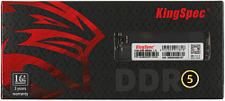 Память DDR5 16GB 4800MHz Kingspec KS4800D5P11016G RTL PC5-38400 CL40 DIMM 288-pin 1.1В single rank Ret
